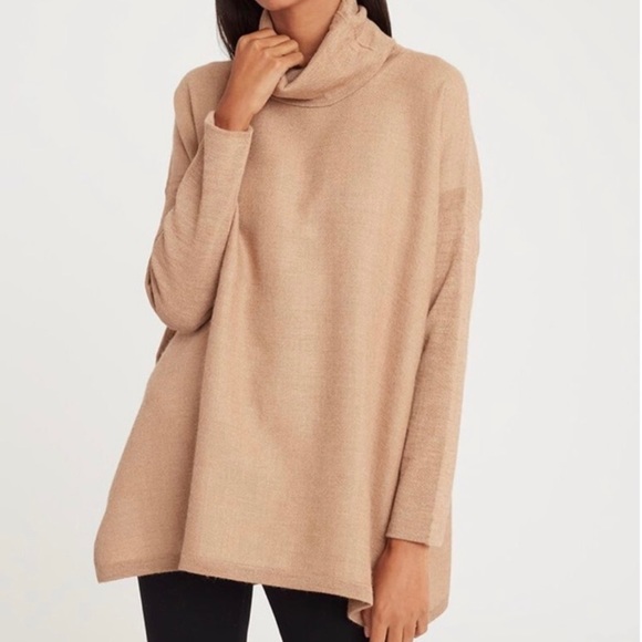 Cuyana Sweaters - Cuyana Camel Baby Alpaca Turtleneck Sweater XS/S